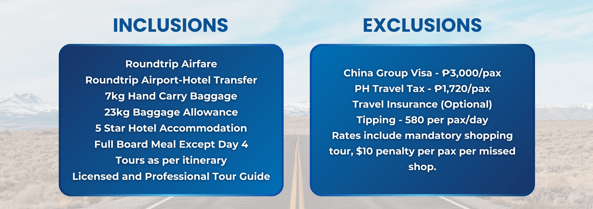 BEIJING 5D4N INEX