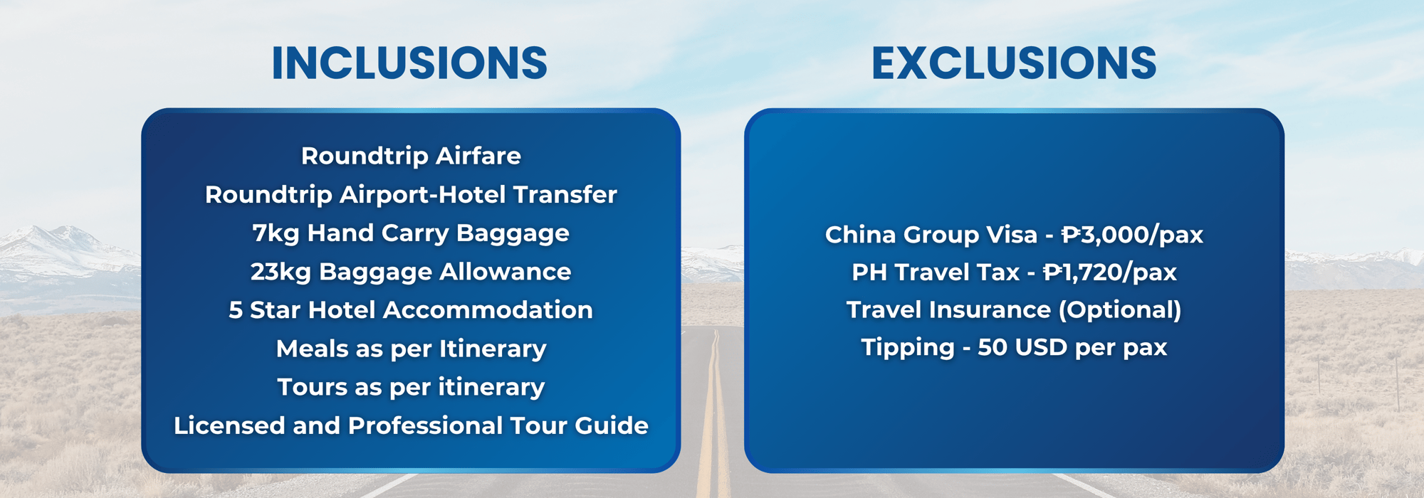 CHONGQING WITH SKI FI INEX