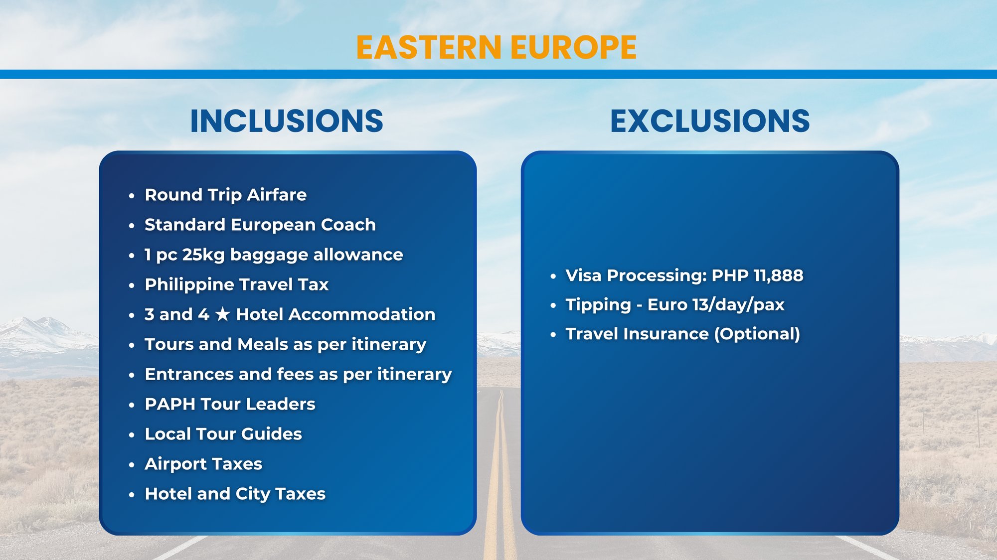 EASTERN EU INEX-1