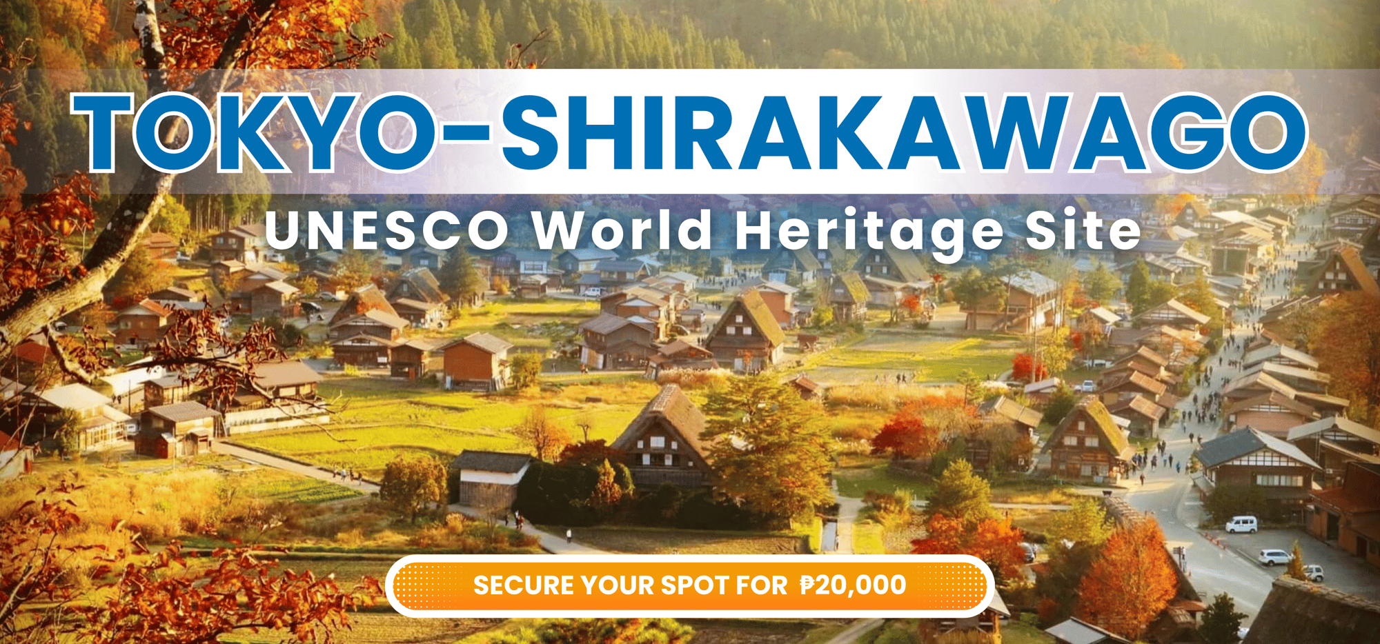 TOKYO-SHIRAKAWAGO HEADER